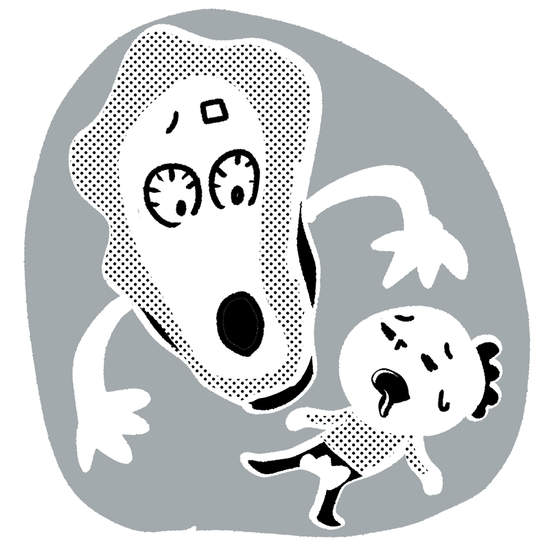 コロナじゃなくてノロがきた。